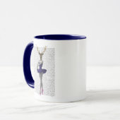 Mug Cerf de Ballerina en bleu (Devant gauche)