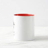 Mug Cerf de bébé et vert d'hiver (Centre)