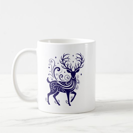 Mug Cerf de fête (Gauche)