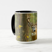 Mug Cerf de Virginie Buck | Whitefish, Montana (Devant gauche)
