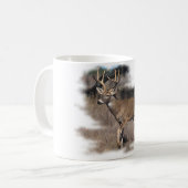 Mug Cerf de Virginie dans le domaine (Devant gauche)