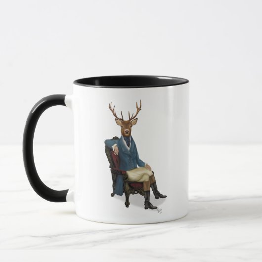Mug Cerf distingué Full 3 (Gauche)