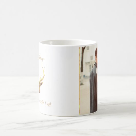 Mug Cerf d'or moderne (Centre)