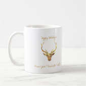 Mug Cerf d'or moderne (Gauche)