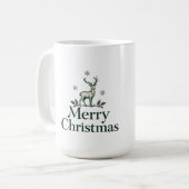 Mug Cerf Joyeux Noël (Devant gauche)
