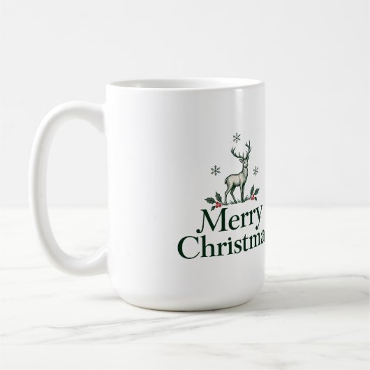 Mug Cerf Joyeux Noël (Gauche)