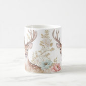 Mug Cerf Majestic et Harmonie Florale (Centre)