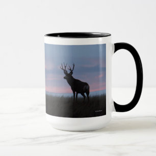 Mug Cerf Mule D3 Lever du Soleil Buck