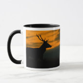 Mug Cerf rouge à l'aube (Gauche)