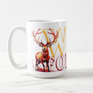 Mug Cerf sauvage pour toujours