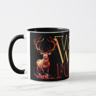 Mug Cerf sauvage pour toujours
