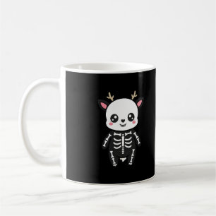 Mug Cerf squelette mignon Halloween