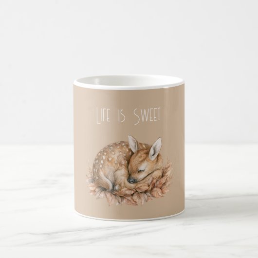 Mug Cerf Sucré Crème (Centre)