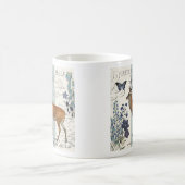 Mug cerf vintage moderne (Centre)