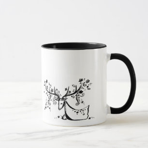 Mug Cerfs communs d'arbre