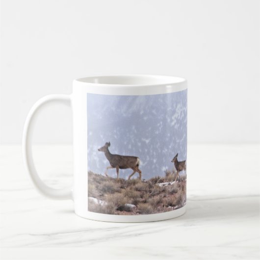 Mug Cerfs communs de remorquage (Gauche)