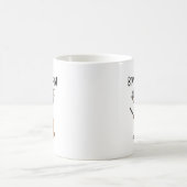 Mug Cerfs communs drôles avec le fusil et le casquette (Centre)