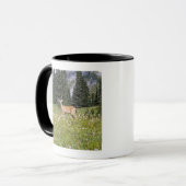 Mug Cerfs communs en parc de paradis (Devant gauche)