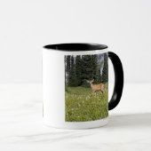 Mug Cerfs communs en parc de paradis (Devant droit)