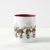 Mug Cerfs communs tous de Chibi (Centre)