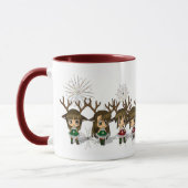 Mug Cerfs communs tous de Chibi (Gauche)