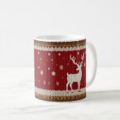 Mug cerfs et hiver (Devant droit)
