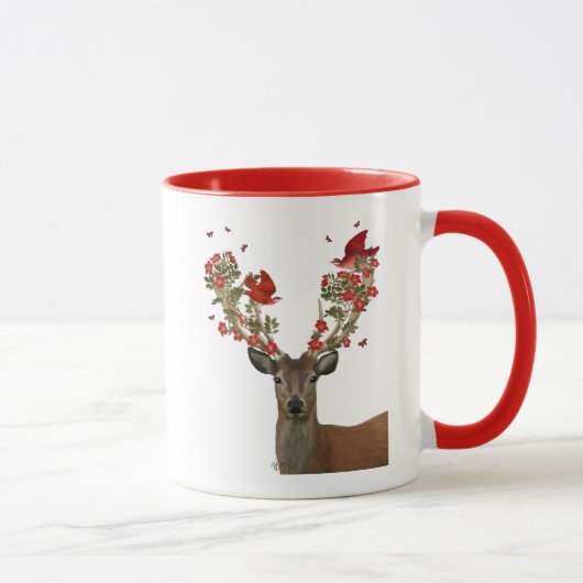 Mug Cerfs et Inséparables 2 (Droite)