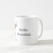 Mug Cerfs portant des fleurs (Devant droit)