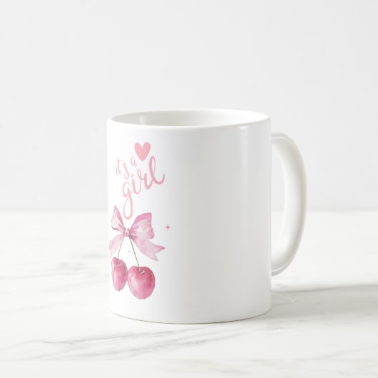 Mug Cerise (Devant droit)