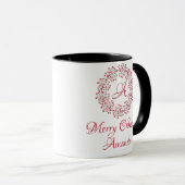 Mug Cerise de Noël (Devant droit)