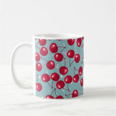 Mug Cerise d'hiver. (Gauche)