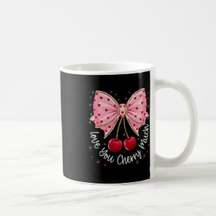 Mug Cerise et rubans Mignonne Cerise Amour Vous Cerise