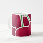 Mug Cerise funky (Devant gauche)