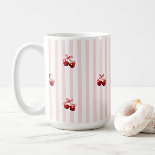 Mug Cerise Mignon (Avec donut)