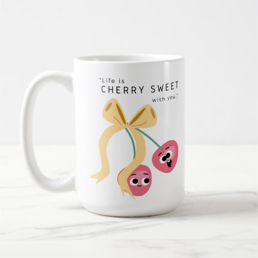 MUG CERISE SUCRÉE (Gauche)