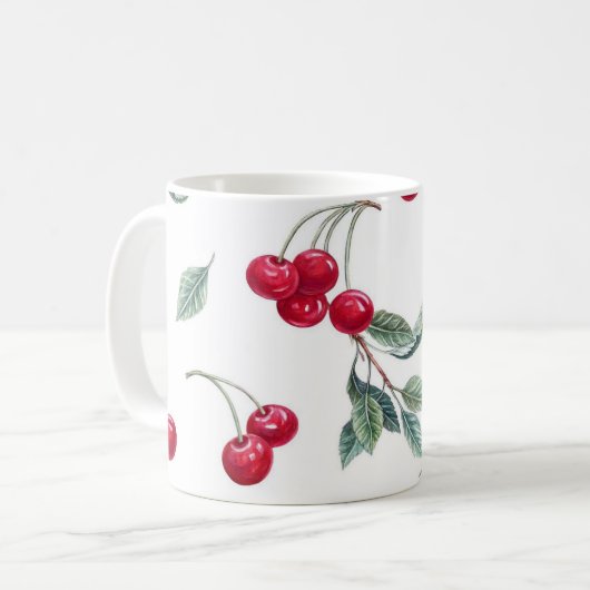 Mug Cerises (Devant gauche)