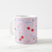 Mug Cerises bisou bisou (Devant gauche)
