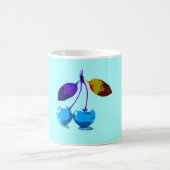Mug Cerises bleues vives (Centre)