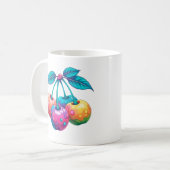 Mug Cerises colorées (Devant gauche)