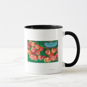 Mug Cerises de la cerise CityThe Dalles, OU