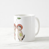 Mug Cerises Félinées (Devant droit)