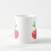 Mug Cerises mignonnes juteuses de Kawaii (Centre)
