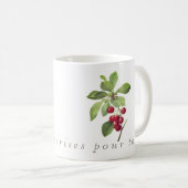 Mug Cerises pour vous (Devant droit)