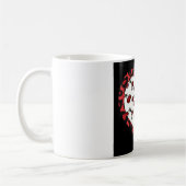 Mug Cerises RAB Imprimé Léopard Cœur Rockabilly (Gauche)