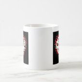 Mug Cerises Rockabilly RAB Impression Léopard Coeur (Centre)