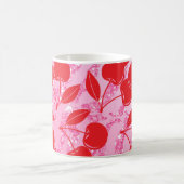 Mug Cerises Rose Rouge Pailleté (Centre)