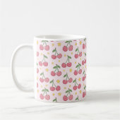 Mug cerises roses mignonnes (Gauche)