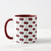 Mug Cerises Rouge mûr Cerise Fruit d'été Imprimer (Gauche)