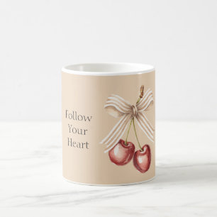 Mug Cerises Rouges Bol à Crème  