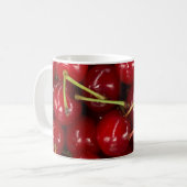 Mug Cerises Rouges Juteuses (Devant gauche)